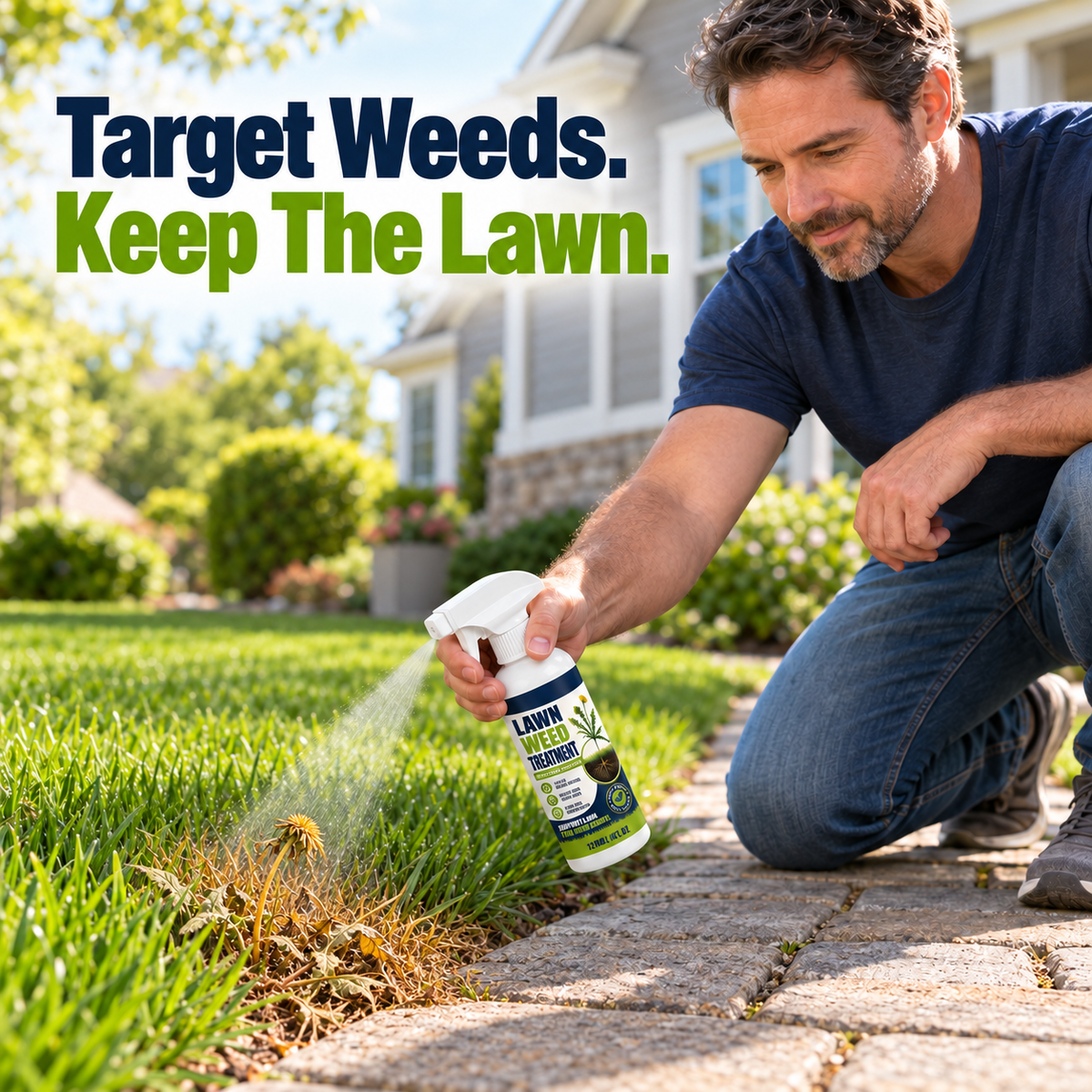 🔥Weed Killer That Targets Weeds, Not Your Lawn