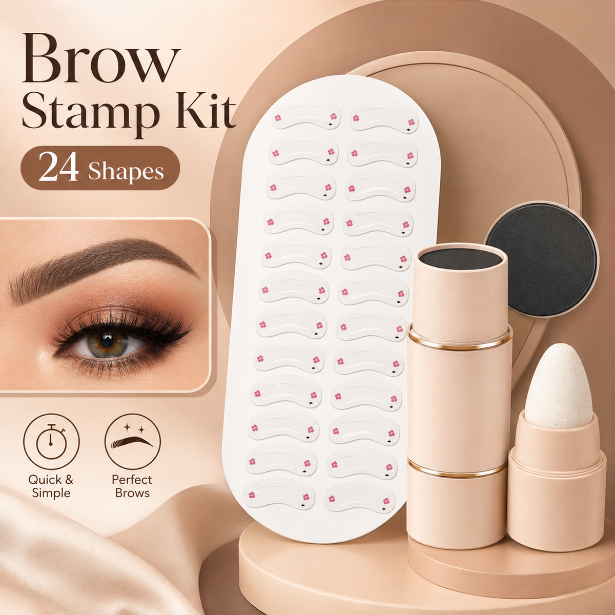 One Step Brow Stamp Shaping