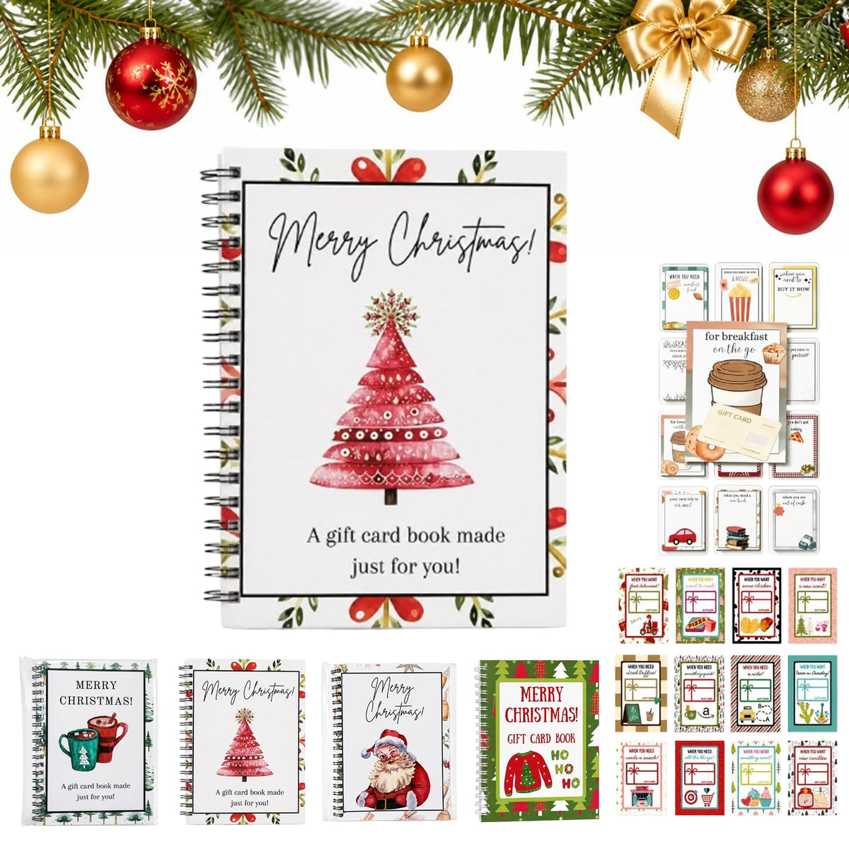 Christmas Gift Card Book
