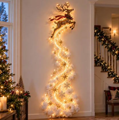 Christmas Magic LED Train Wall Light