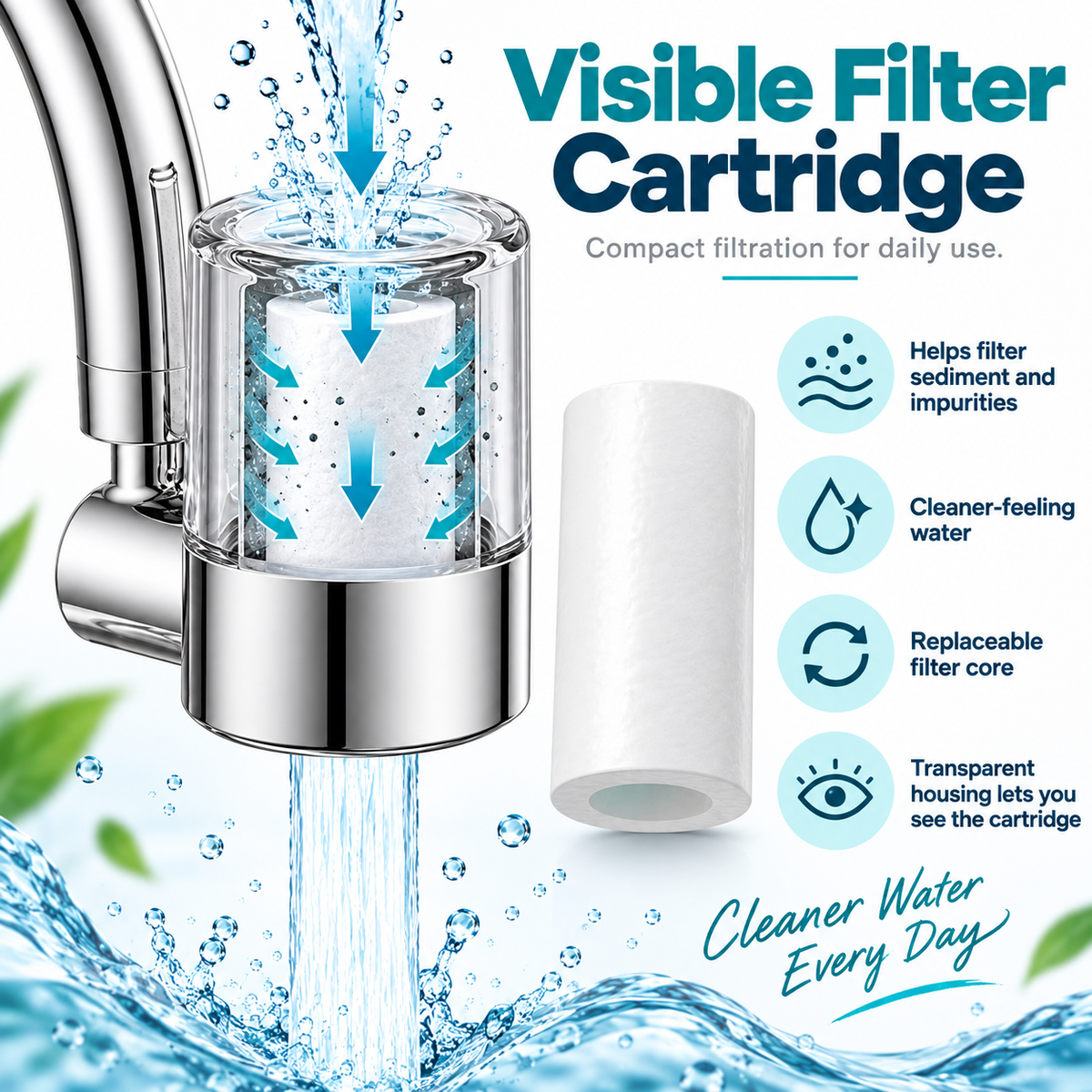 2 Modes Water Filter for Sink