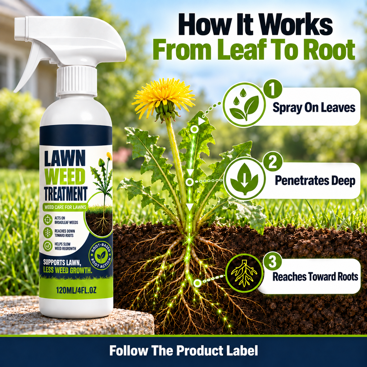 🔥Weed Killer That Targets Weeds, Not Your Lawn