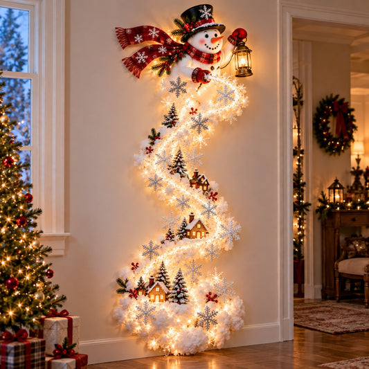 ✨DIY Christmas Magic Trail Wall Light - A Little Christmas Magic, Right on Your Wall✨