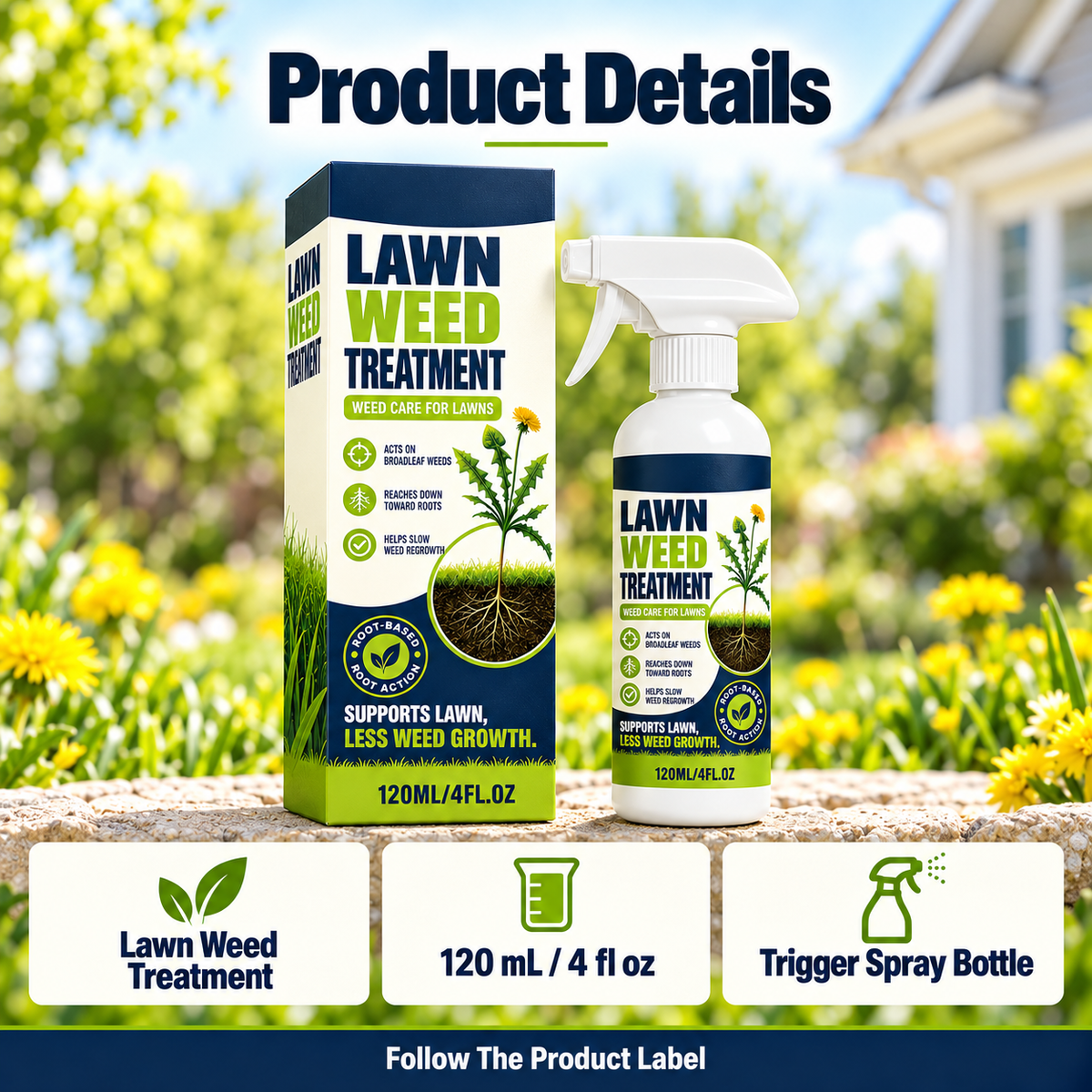 🔥Weed Killer That Targets Weeds, Not Your Lawn