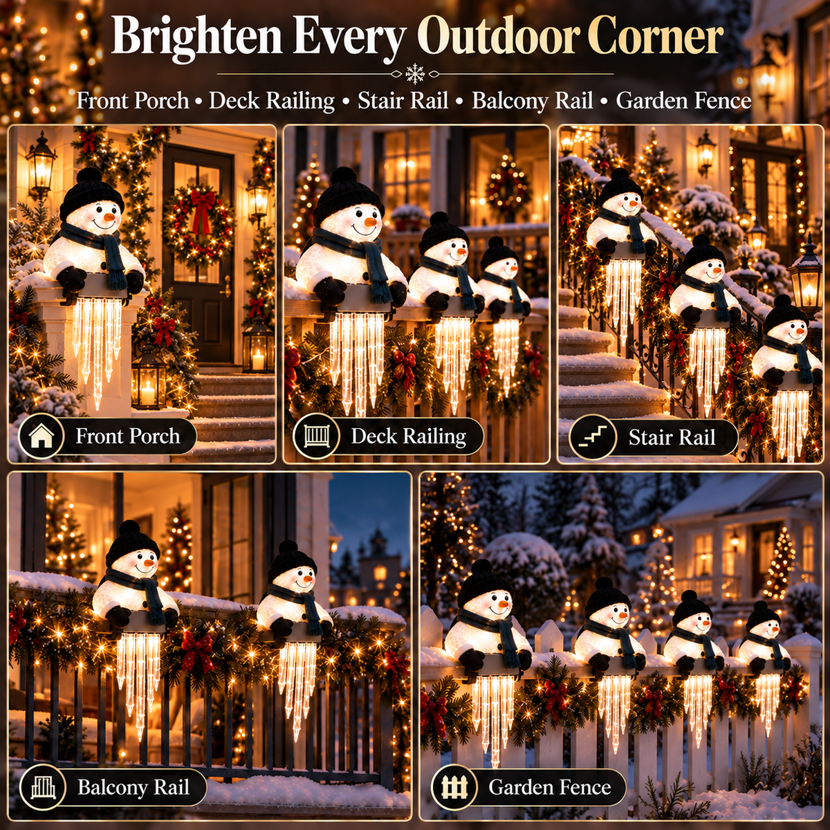 WinterGlow outdoor display ideas