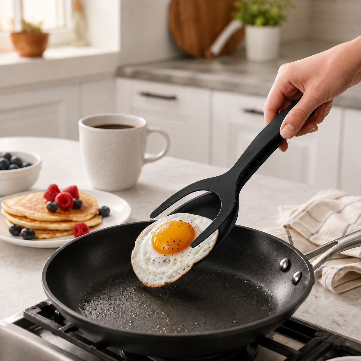🔥 2-in-1 Flip Spatula Tongs — 50% OFF Today