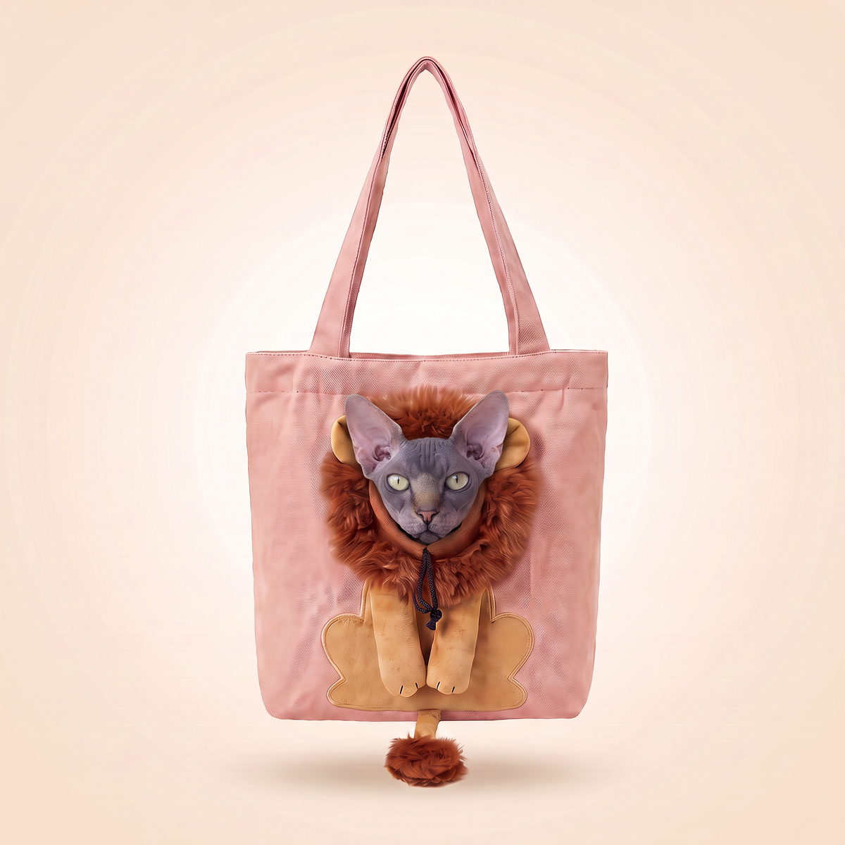 🦁Little Lion Tote  – Made for Pet Lovers🐱