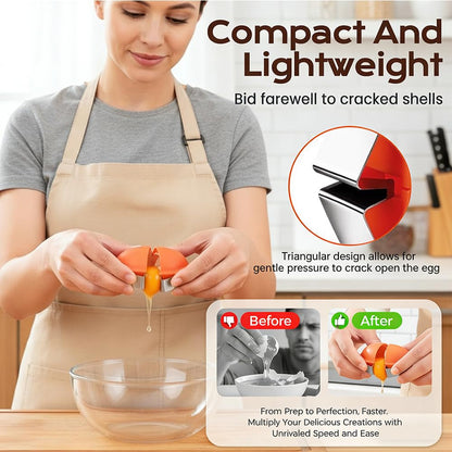 Manual Egg Shell Opener -  No-Mess Kitchen Gadget