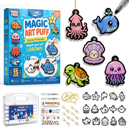 🔥Last Day 50% off🔥3D Puffy Texture Paper- Turn Simple Drawings Into Fun Puffy 3D Art🪄