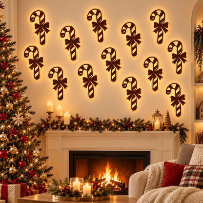 🎅🦌LED Reindeer Wall Decorations - Festive Christmas Lighting