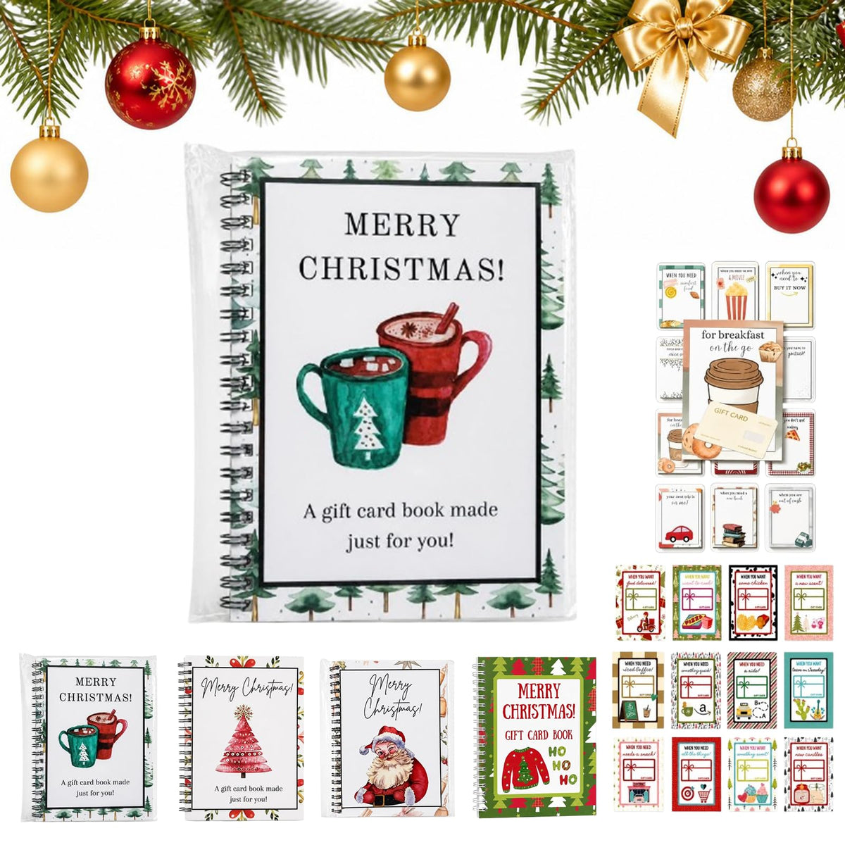 Christmas Gift Card Book